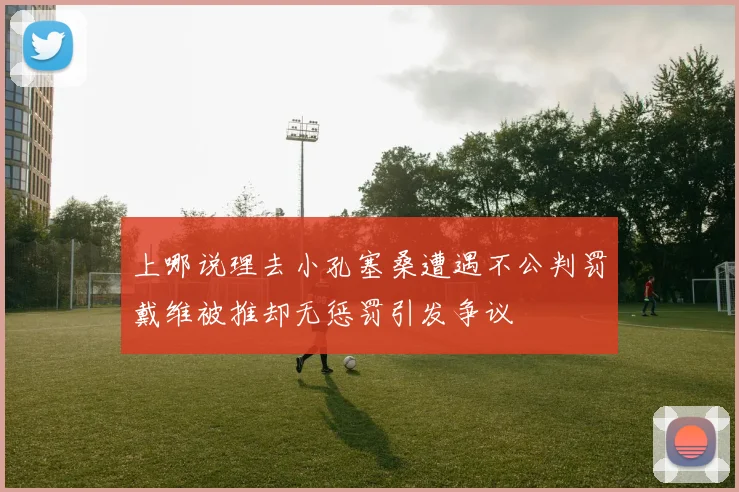 上哪说理去小孔塞桑遭遇不公判罚戴维被推却无惩罚引发争议